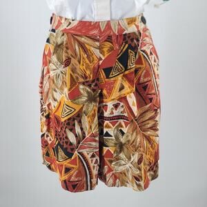Harris Wallace vintage women's shorts safari color Size 14 Dopamine Teacher 80's